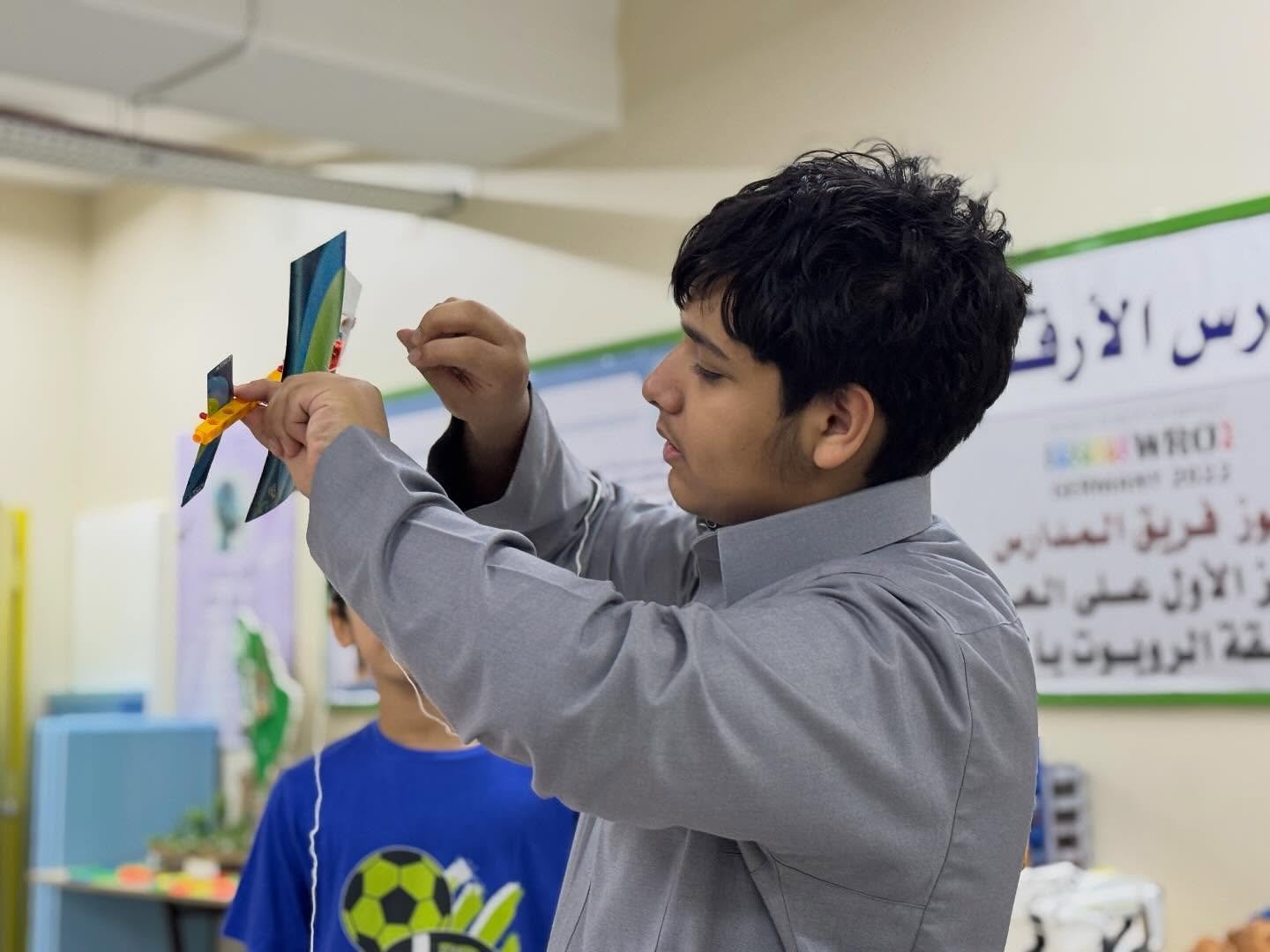 تطبيق STEM في نموذج طيران