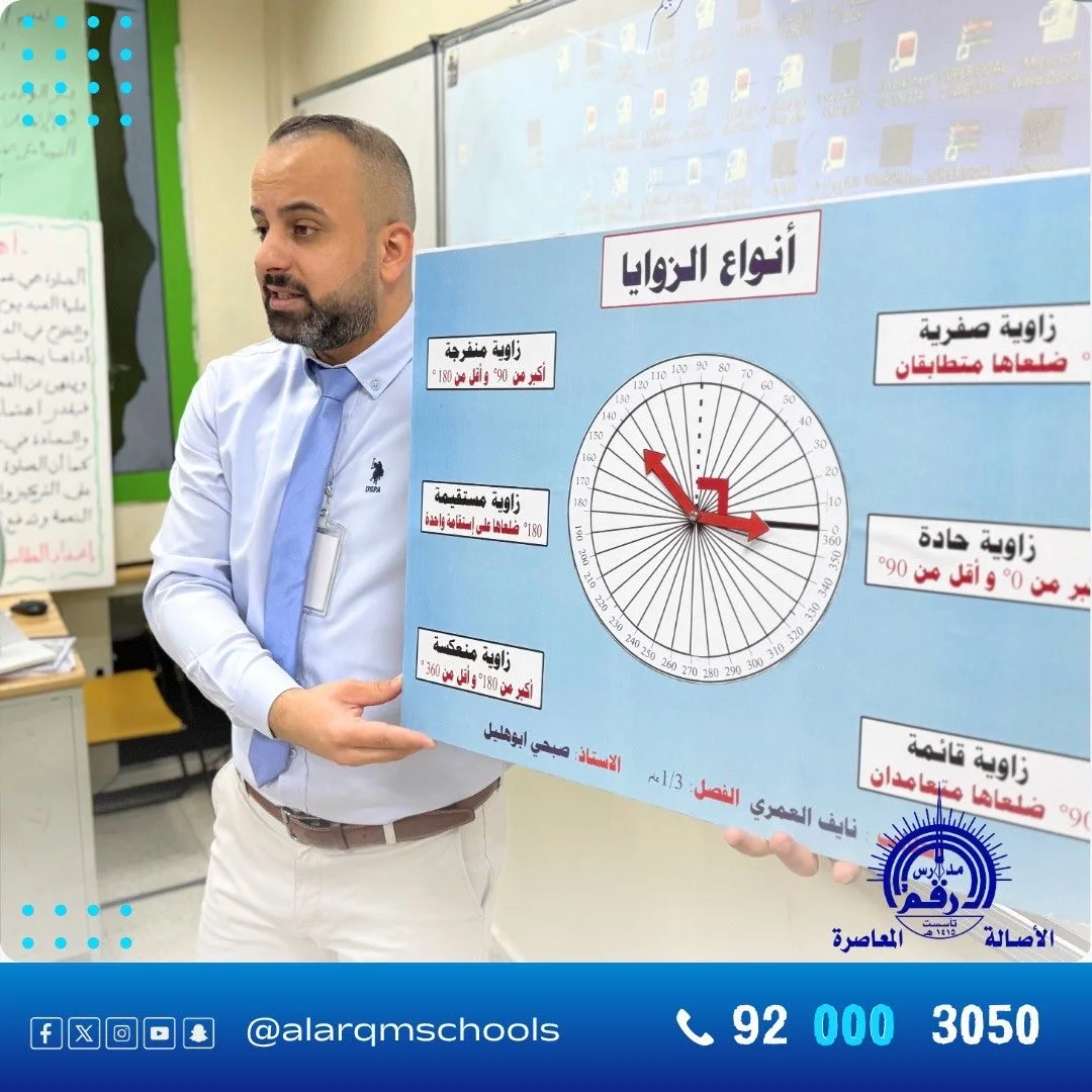 تدريب نافس للرياضيات في مدارس الأرقم بالرياض | حصص ممتعة