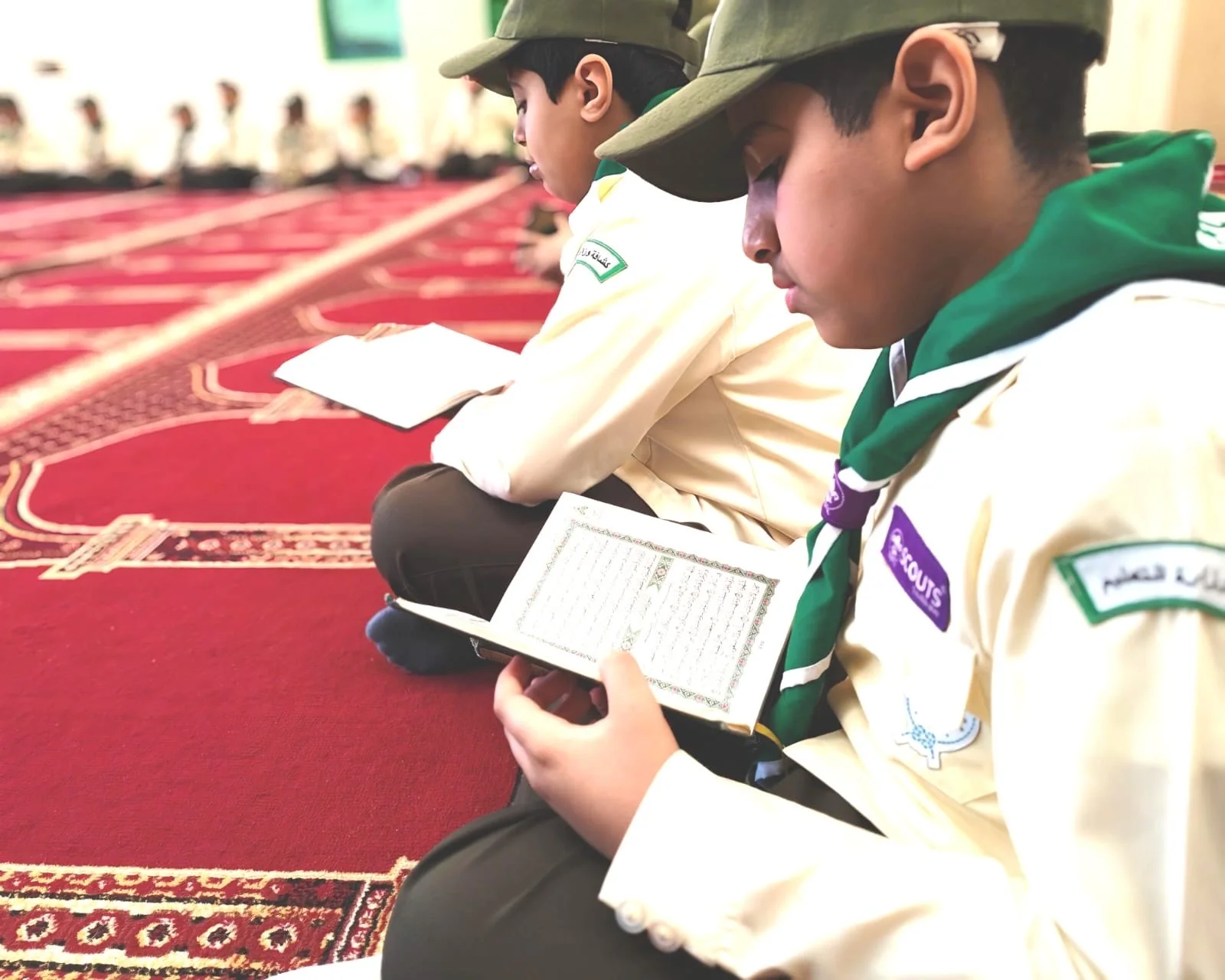 فرقة الكشافة في مدارس الأرقم وحلقات تحفيظ القرآن الكريم