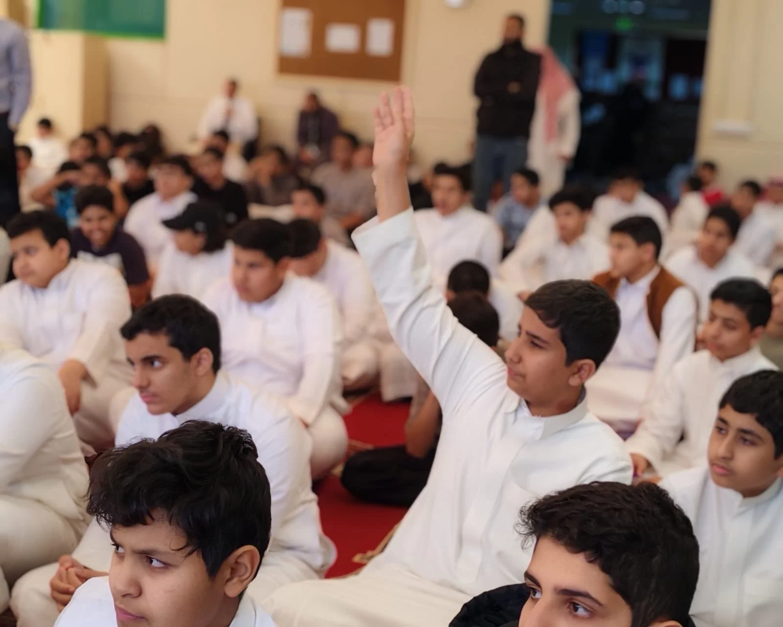 لقاء مفتوح في مدارس الأرقم بالرياض لشرح التقويم المدرسي والاختبارات