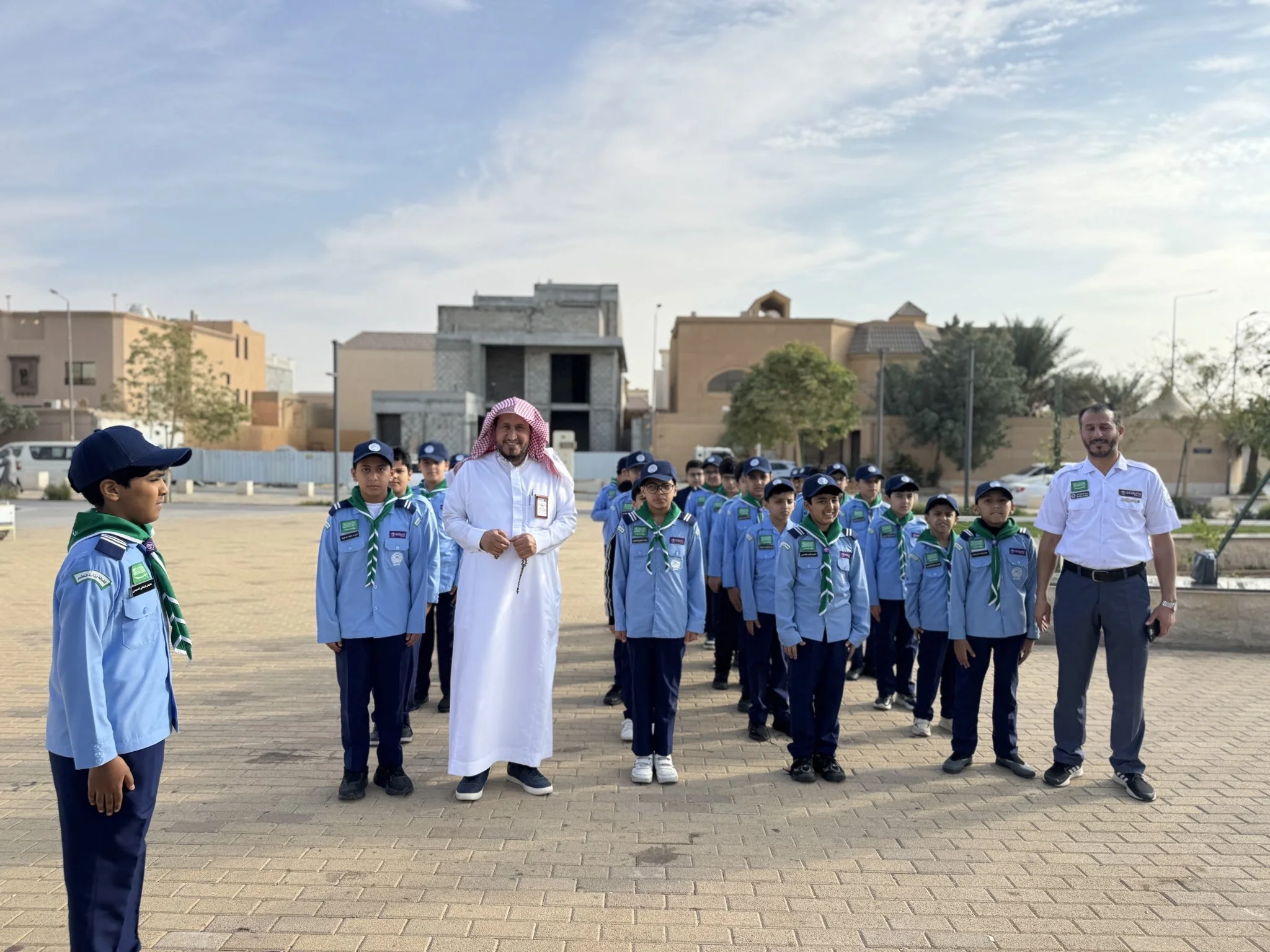 يوم ترفيهي كشفي لطلاب الابتدائي تحفيظ في مدارس الأرقم بالرياض